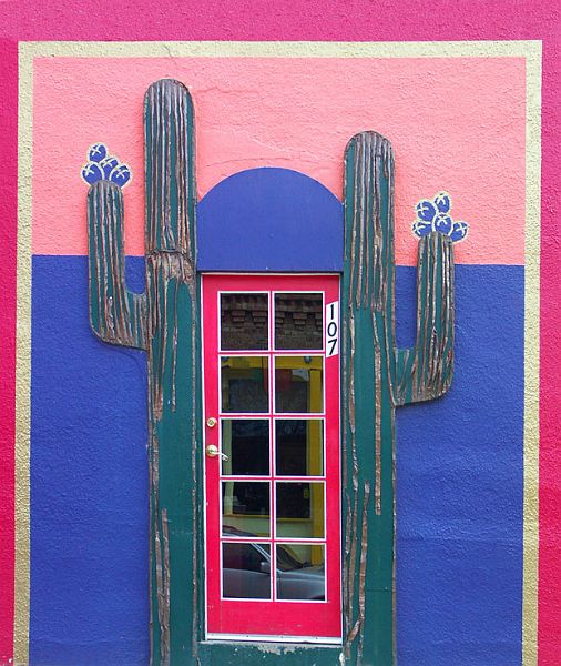Catcus-door-PICT5593-w.jpg - #0094_Cactus Doors:  Located in Silver City, New Mexico.