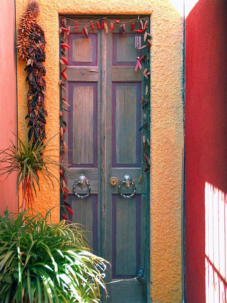 Door-PICT5140-w.jpg - #0104_Pepper Door, Old Town Tucson, AZ