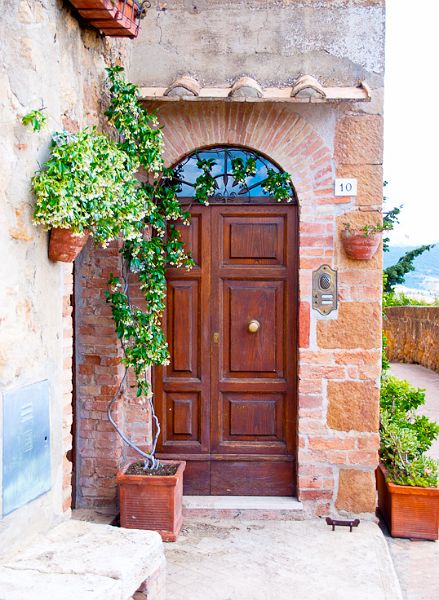 Door_DSC06019.jpg - #0142_Door #10, Pienza, Italy