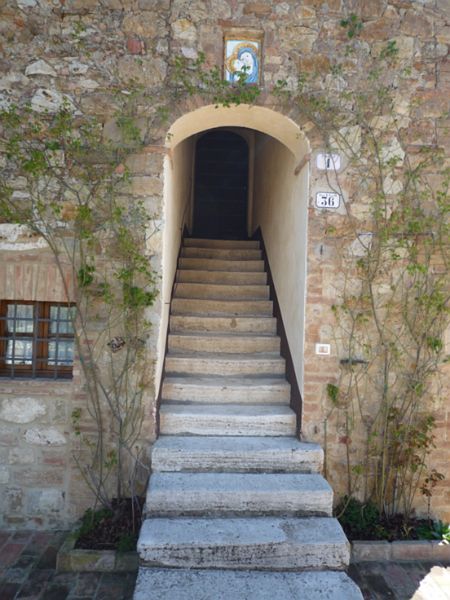 P1010633.JPG - #0130_Madonna Doorway, San Quirico D'Orcia, Tuscany, Italy