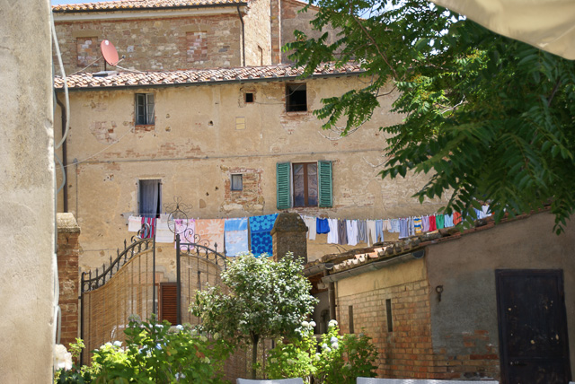 Wash Day, Pienza, Tuscany, Italy.jpg