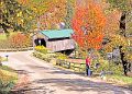 Village Covered Bridge, 0793 Waterville, Vermont