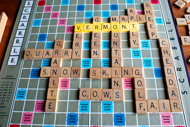 scrabble_DSC0131.jpg - #0311_Champlain Valley Fair - "Board Games" category - won 2nd prize ribbon.