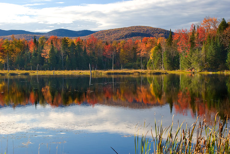 LongPond_DSC04658.jpg - #0174_Long Pond in Fall, Belvidere Corners, Vermont.