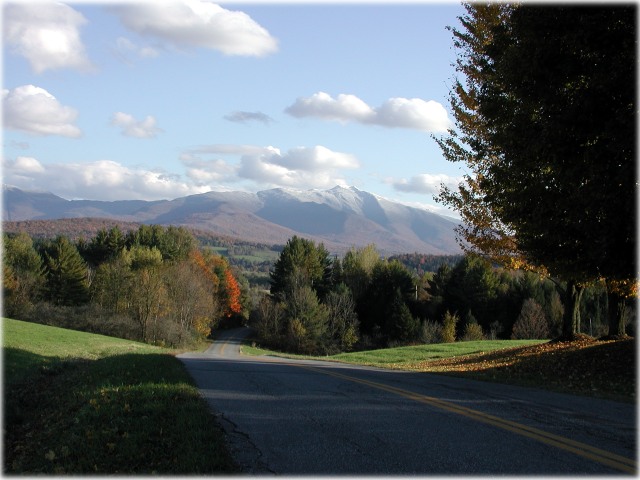 MtMansfield-Cambridge-3-w.jpg - #0029_Mount Mansfield from the King Farm in Fletcher, Vermont.  Looking towards Cambridge, Vermont.